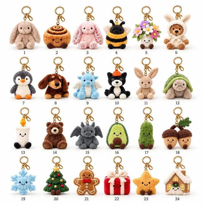 24-Day Plush Advent Calendar