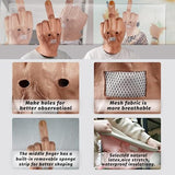 Middle Finger Full-Head Latex Mask