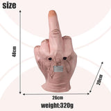 Middle Finger Full-Head Latex Mask