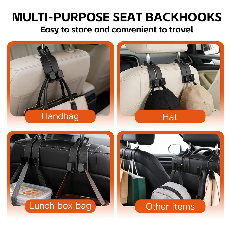 Seat Back Organizer Hook