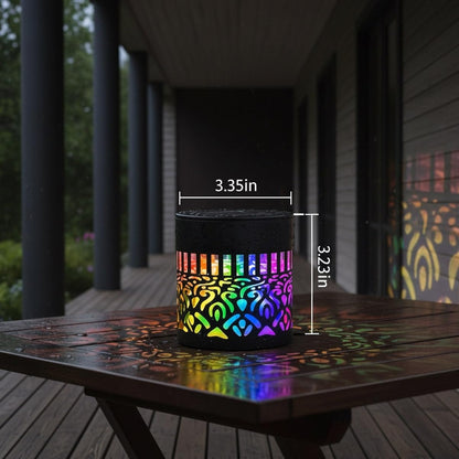 Seven-Color Changing Solar Wall Lamp