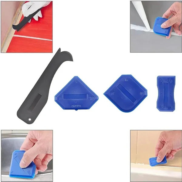 9-in-1 Silicone Caulking Tools Set