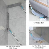 Flexible Microfiber Gap Duster with Extendable Handle