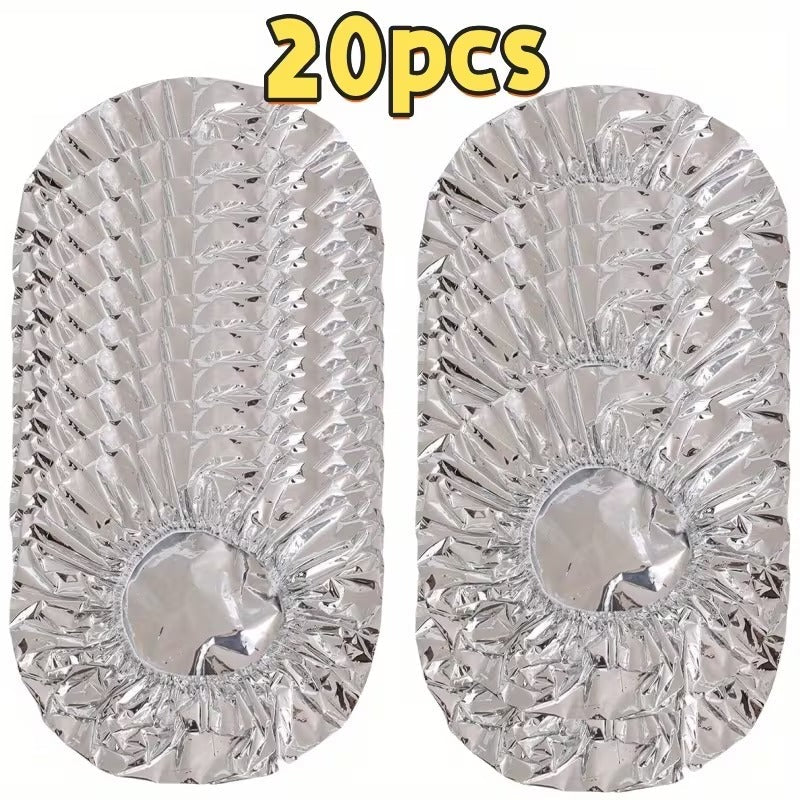20pcs/Set Reusable Aluminum Foil Bowl