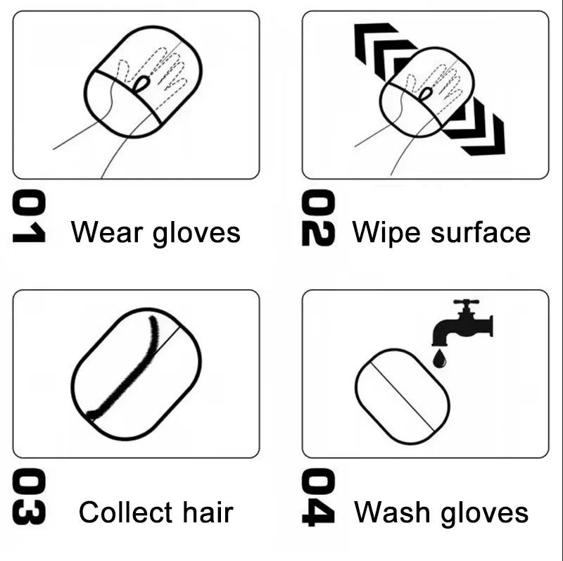 Pet Hair Remover Glove